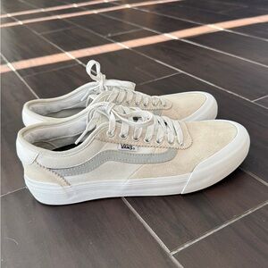 Vans Chima Pro 2 VN0A3MTIW69 Mens Beige Suede Lifestyle Sneakers Shoes
